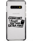 Extra Fries Quote Samsung Case