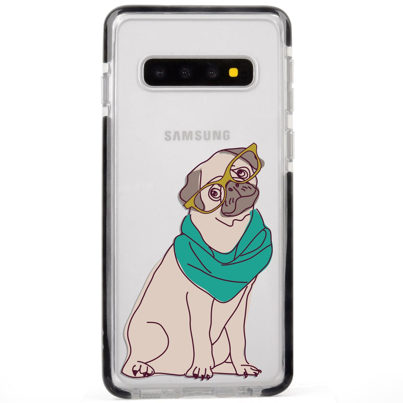 Hipster Pug Impact Samsung Case