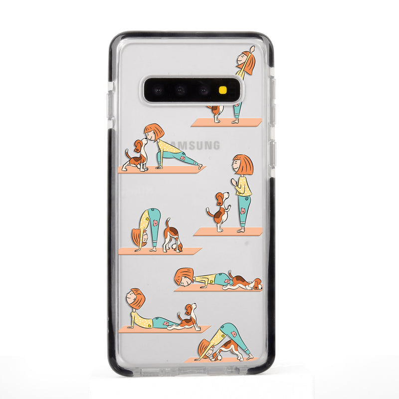 Dog Yoga Samsung Case