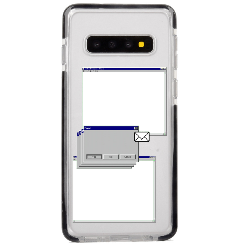 Custom Retro Frame Samsung Case