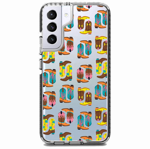 Cowboy Boots Collage Samsung Phone Case