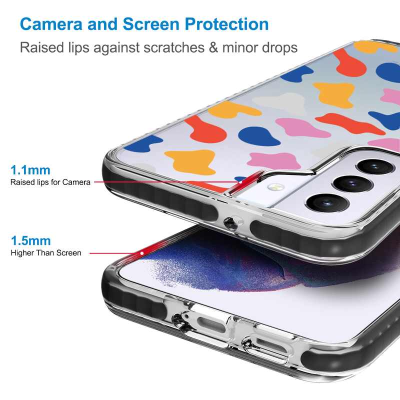 Colorful Cow Print Samsung Phone Case