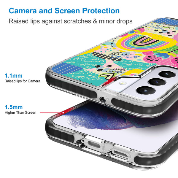 Rainbow Patches Samsung Case
