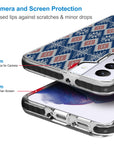 Ugly Sweater Blue White Impact Samsung Case