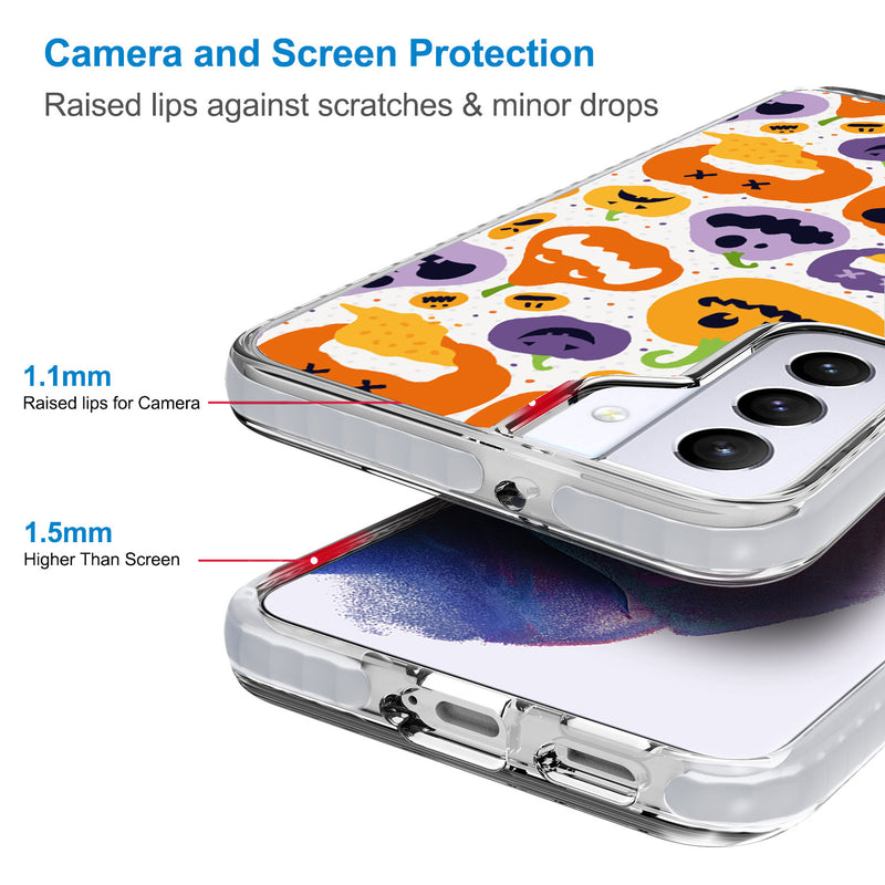 Wasted Pumpkin-White Background Samsung Phone Case