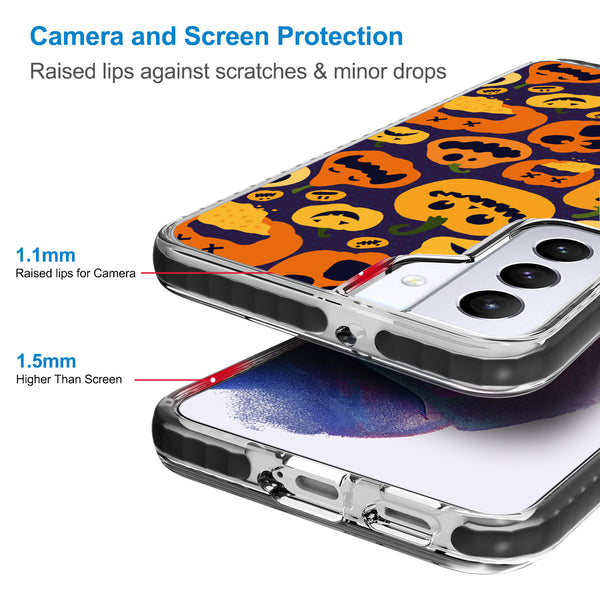 Wasted Pumpkin-Purple Background Samsung Phone Case