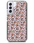 Pink Floral Doodle Samsung Phone Case