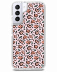 Pink Floral Doodle Samsung Phone Case