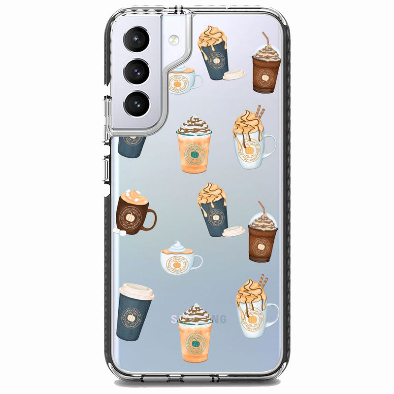 Pumpkin Spice Latte Collage Samsung Phone Case