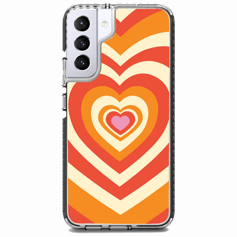 Retro Heart Samsung Phone Case