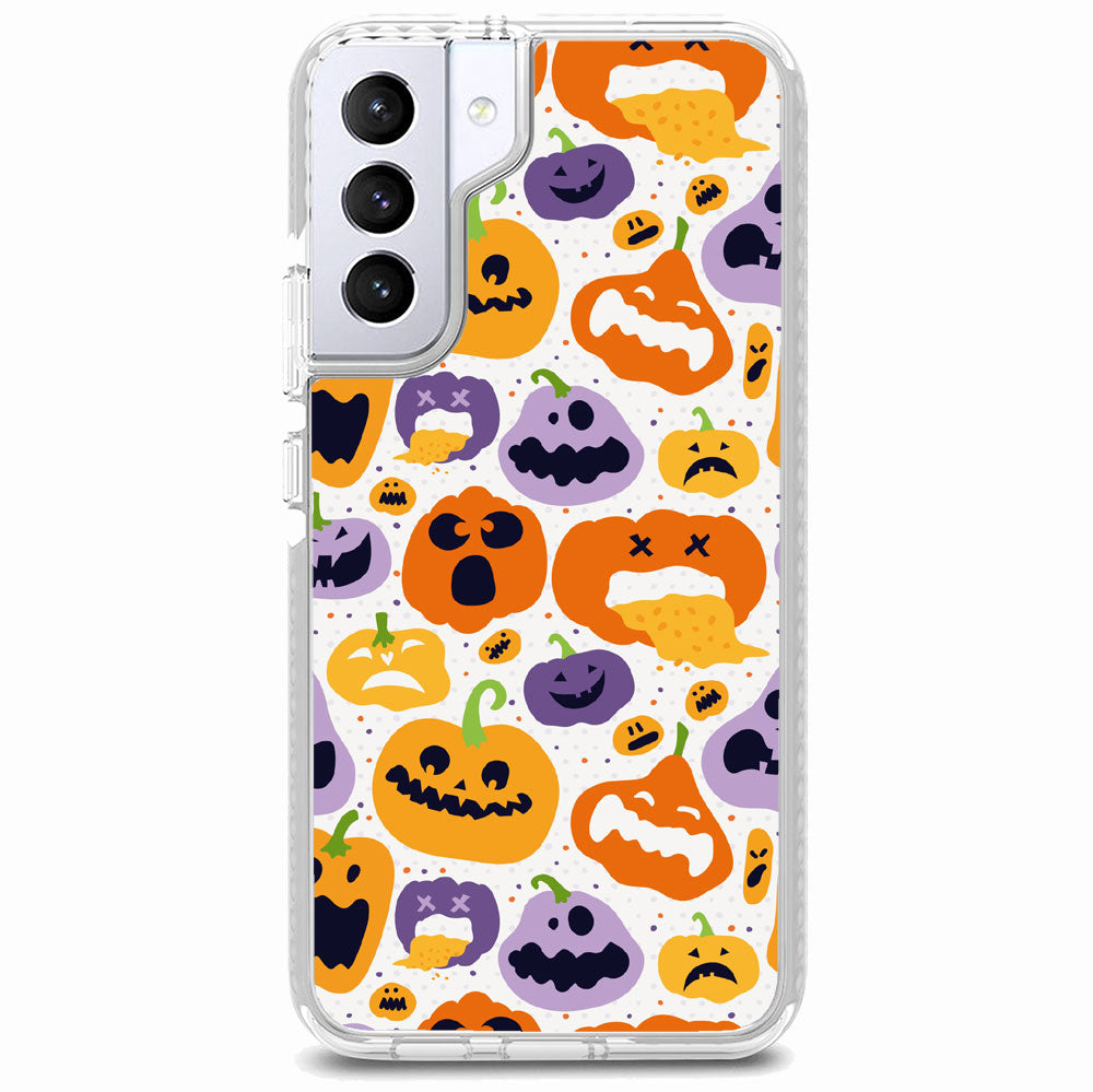 Wasted Pumpkin-White Background Samsung Phone Case