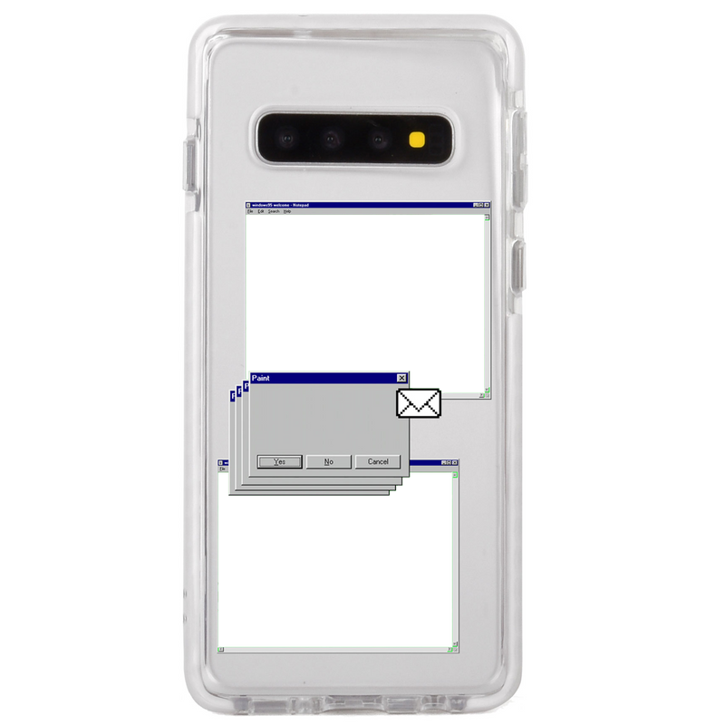 Custom Retro Frame Samsung Case