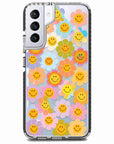 Smiley Flowers Samsung Case