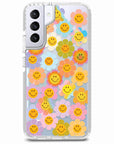 Smiley Flowers Samsung Case