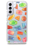 Travel Stamps Samsung Case