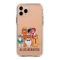 Cats Are Beautiful Impact iPhone Case