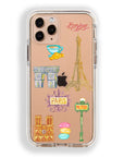 Paris City Travel Collage iPhone Case