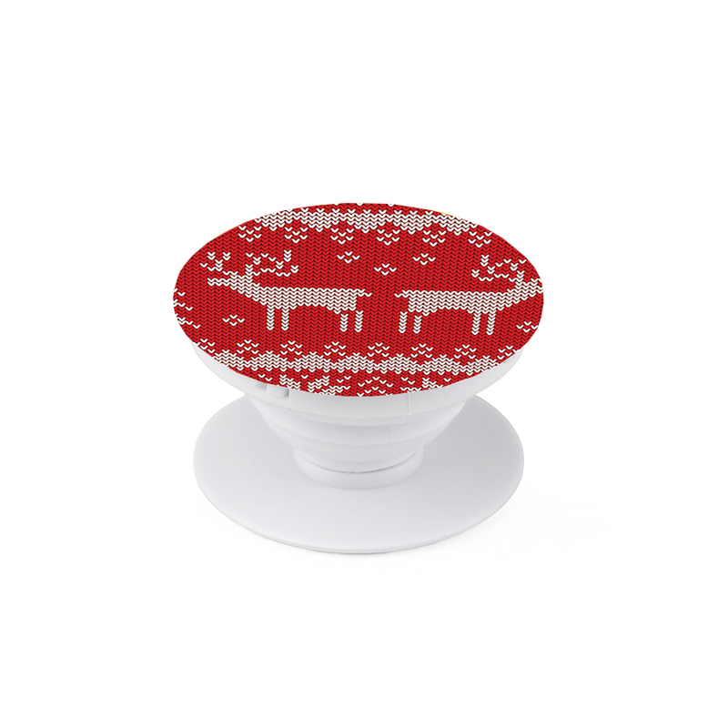 Ugly Sweater Red White Phone Grip