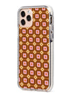 Retro Pattern Floral Impact iPhone Case