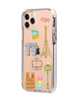 Paris City Travel Collage iPhone Case